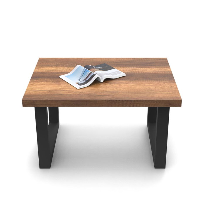 Hanah Home Mn02-Ba Mesa de centro Nogal y Antracita Hanah Home Mn02-Ba Mesa de centro Nogal y Antracita
